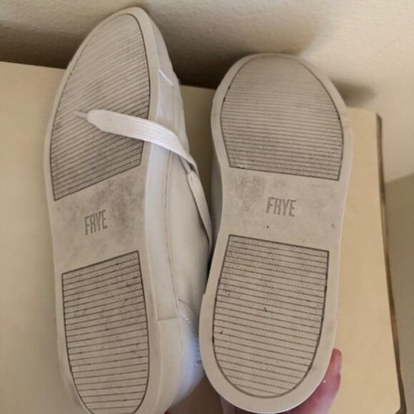 frye white sneakers - Picture 3 of 5